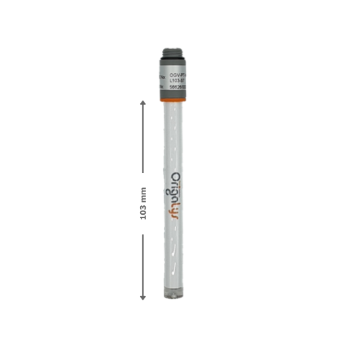 OrigaSens - Electrode auxiliaire à Disque de Platine (Pt) - 103 mm (Type XM150)  