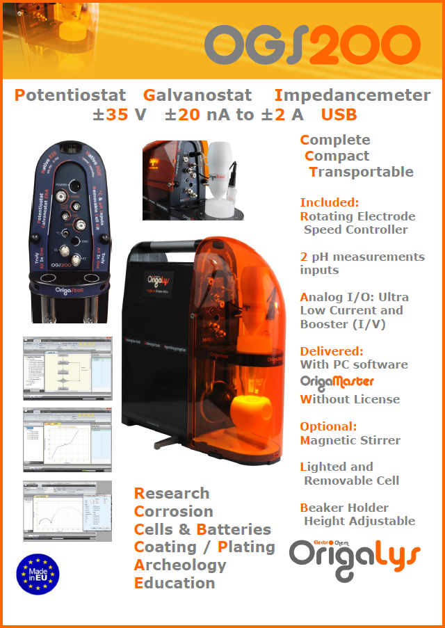 User Manual of Origalys OGS200