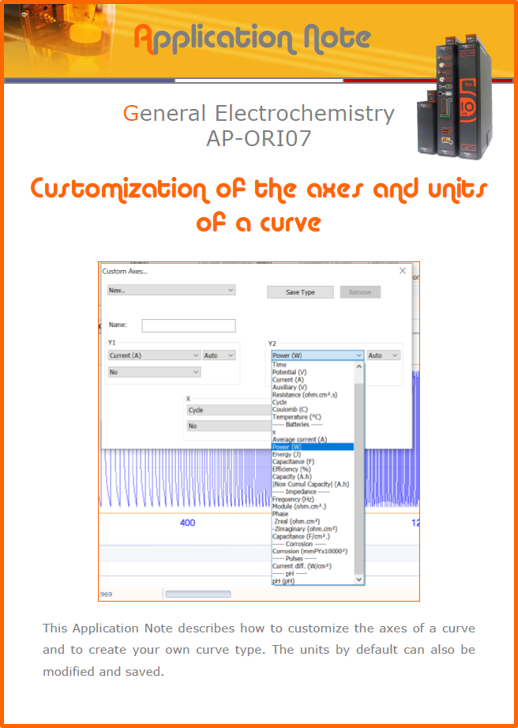 axis customization application note