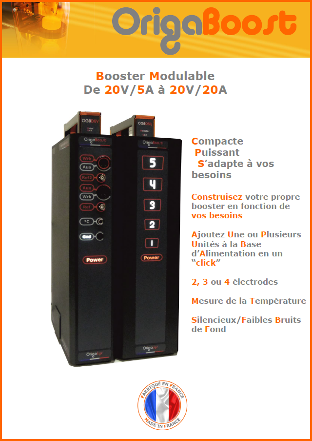 Brochure du Booster Modulable Origaboost