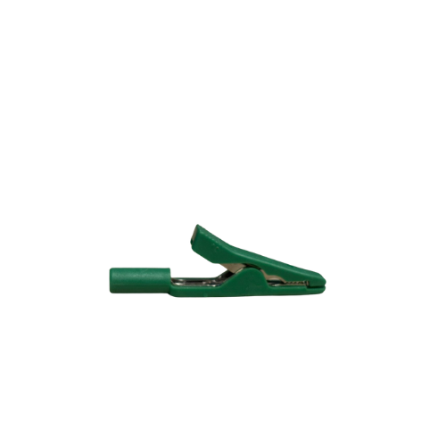 Origaccess - Pince crocodile - isolée ø2mm - vert