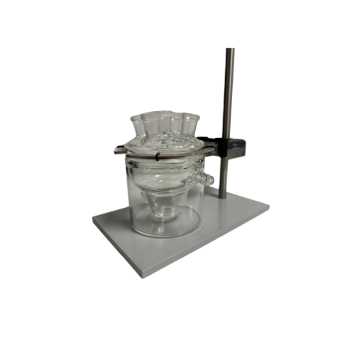 OrigaCell - Cellule en verre standard thermostatée | 150 mL Avec Stand standard